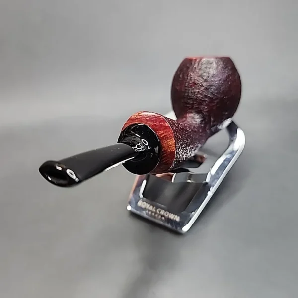 Nathan Armentrout Sandblasted Danish Apple Handmade Briar Pipe, New [SOLD OUT] - Image 10