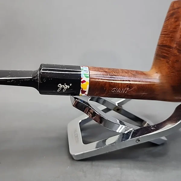 Gigi Giant, Smooth Lovat Estate Briar Pipe, Unsmoked, 9mm [SOLD OUT] - Image 10