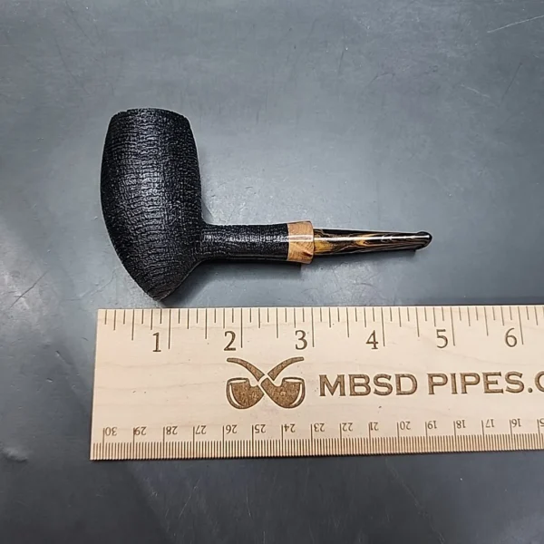 La Biota Rusticated Morta Handmade Pipe, New - Image 10