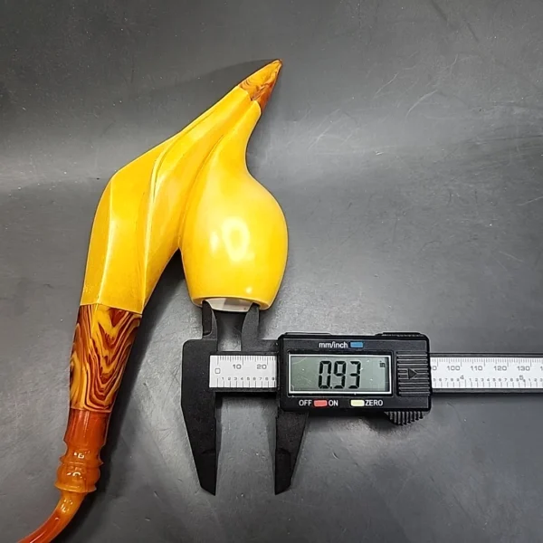 Jumbo Sadik Yanik Block Meerschaum Pipe [SOLD OUT] - Image 10