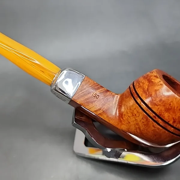 Peterson Kapp-Royal Smooth Straight Bulldog Estate Briar Pipe, Unsmoked [SOLD OUT] - Image 10