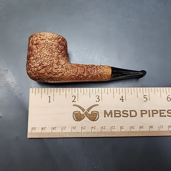Castello Natural Vergin Rusticated Straight Pot Estate Briar Pipe [SOLD OUT] - Image 10