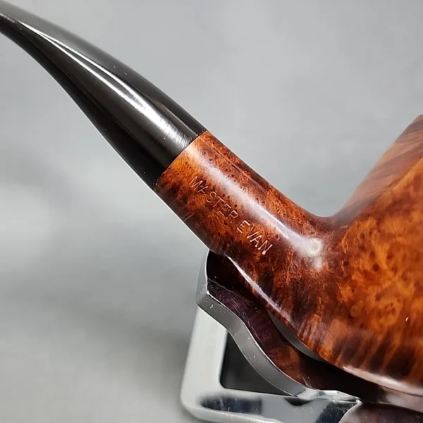 Old Virginia Smooth Panel Estate Briar Pipe, Master Evans [SOLD OUT] - Image 10