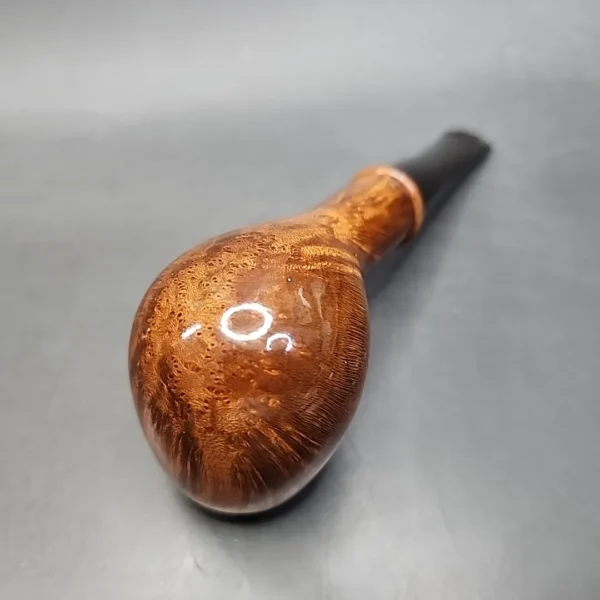 Chacom Trekking 263 Smooth Straight Apple Estate Briar Pipe Unsmoked, 9mm / Adapter - Image 10