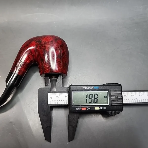 Orlik Rose 21478 Bent Billiard Estate Briar Pipe, Unsmoked - Image 10