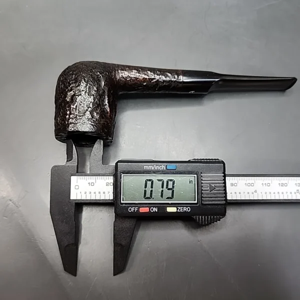 Astleys of London Rusticated Saddle Billiard Estate Briar Pipe, English Estates - Image 10