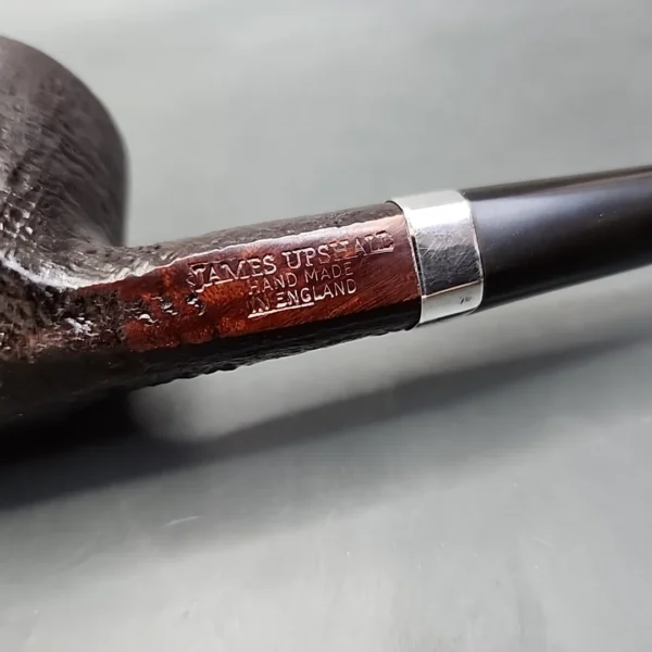 James Upshall Handmade Magnum-sized Straight Dublin Estate Briar Pipe, Unsmoked [SOLD OUT] - Image 10