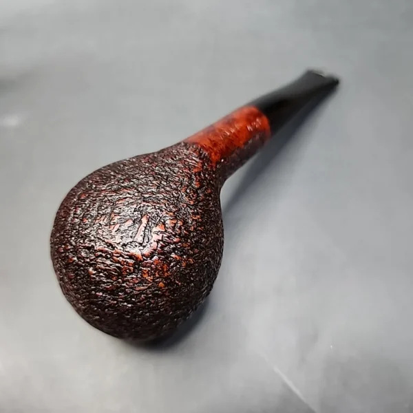 Vauen Konsul 481 Rusticated Straight Apple Estate Briar Pipe, Unsmoked, 9mm - Image 10