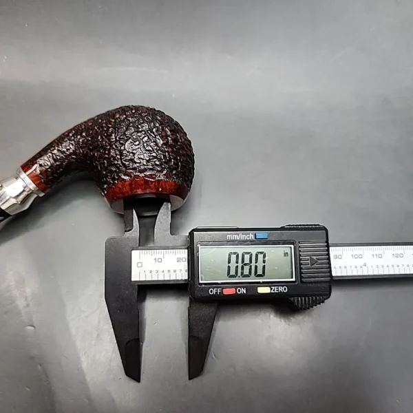 Vauen Select 342 Rusticated Bent Apple Estate Briar Pipe, Unsmoked, 9mm [SOLD OUT] - Image 10