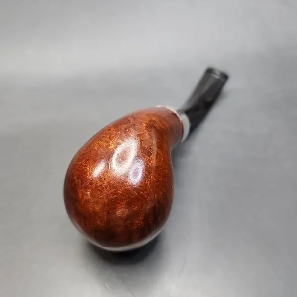 Astleys Les Wood Made Smooth Apple Military Mount Briar Pipe - Image 10