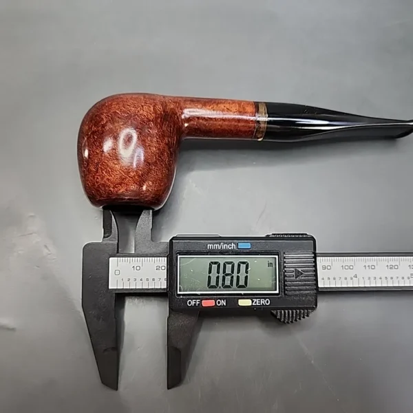 Unbranded Smooth Straight Apple Estate Briar Pipe, Unsmoked - Image 10