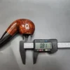 Roma Smooth Bent Estate Briar Pipe Unsmoked, 9mm, Adapter - Image 10