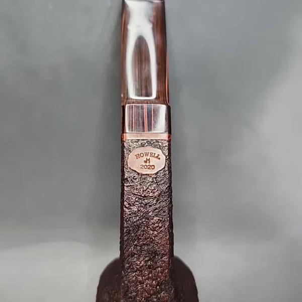 Jack Howell 2020 Sandblasted Panel Estate Briar Pipe [SOLD OUT] - Image 10