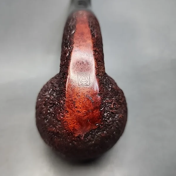 Ryan Alden Ace Sandblasted Bent Author Estate Briar Pipe [SOLD OUT] - Image 10