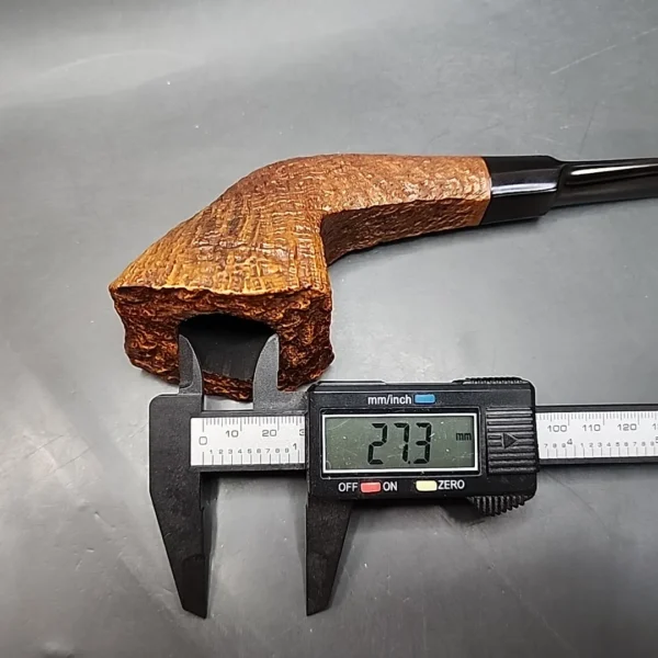 Charatan's Make Free Hand Relief Extra Large Estate Briar Pipe, English Estates - Image 10