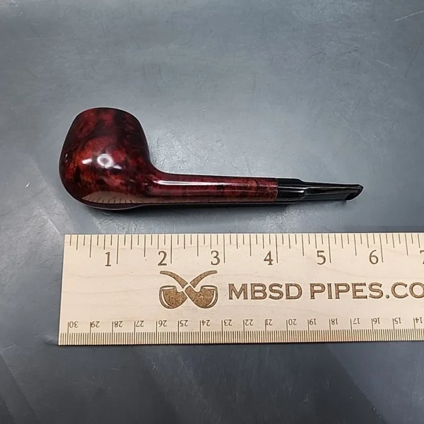 Orlik 7145 Smooth Straight Brandy Estate Briar Pipe, Unsmoked - Image 10