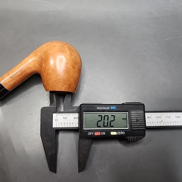 Roma Smooth Bent Estate Briar Pipe, Unsmoked [SOLD OUT] - Image 10