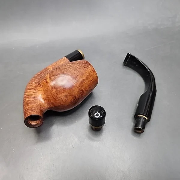 Mauro Armellini Europa Smooth Cavalier Estate Briar Pipe [SOLD OUT] - Image 9
