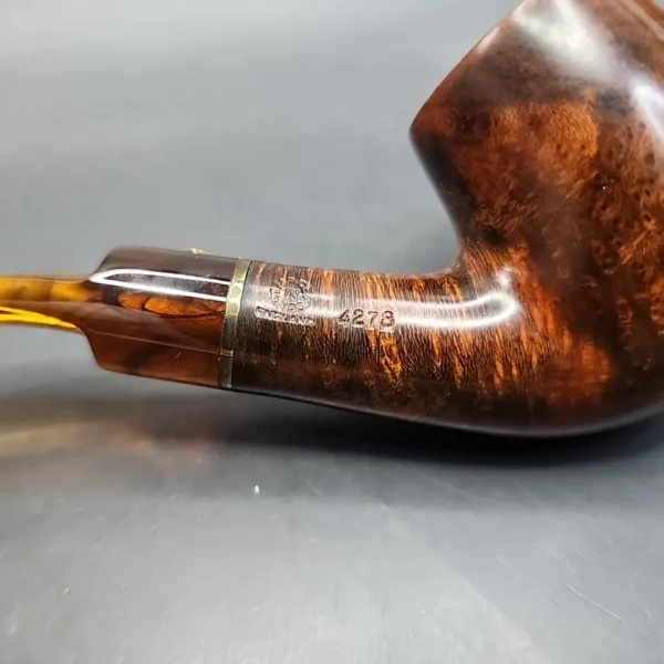 BBB Tasman 4278 Smooth Bent Billiard Estate Briar Pipe, Unsmoked [SOLD OUT] - Image 10