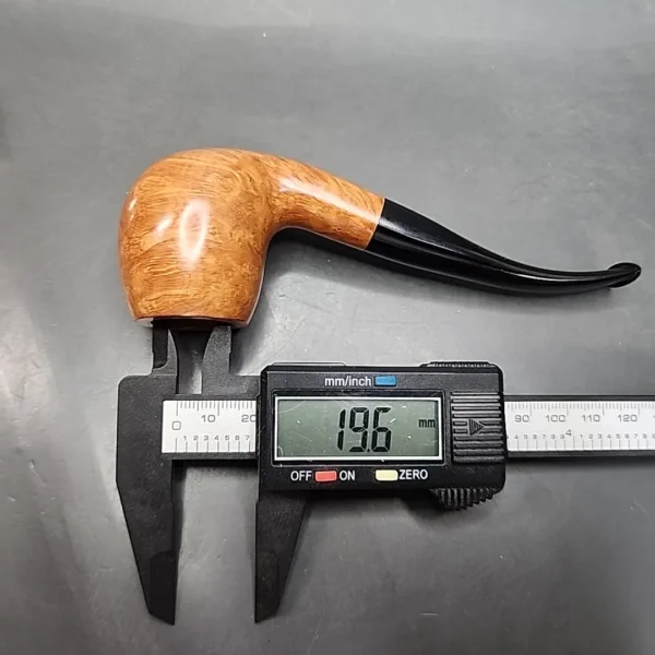 Roma Smooth Bent Apple Estate Briar Pipe, Unsmoked [SOLD OUT] - Image 10