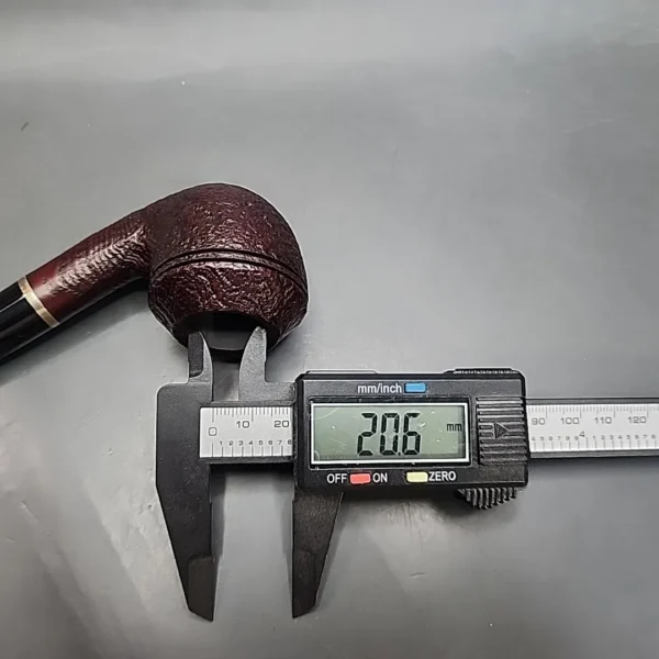 Vauen 5202 Sandblasted Bent Rhodesian Estate Briar Pipe, Unsmoked 9mm - Image 11