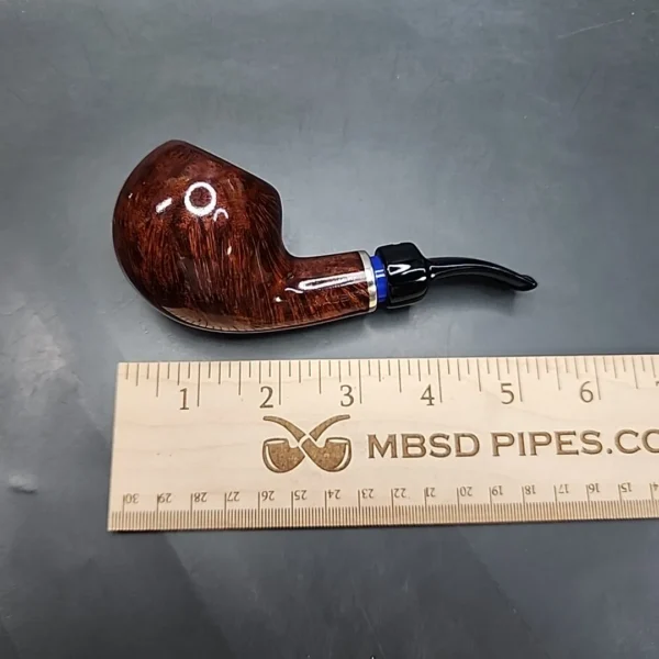 Vauen McRooty 10 Smooth Bent Apple Estate Briar Pipe, Unsmoked, 9mm [SOLD OUT] - Image 11