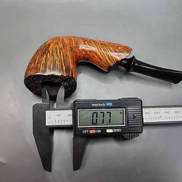 Bennie Joe Pipes Smooth Freehand Handmade Briar Pipe, New [SOLD OUT] - Image 11
