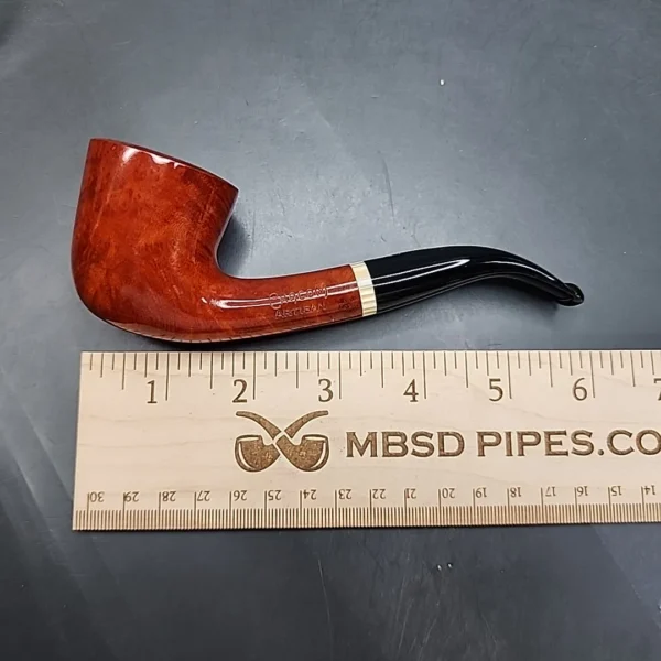 Chacom Artisan 413 Smooth Bent Dublin Estate Briar Pipe, Unsmoked - Image 11