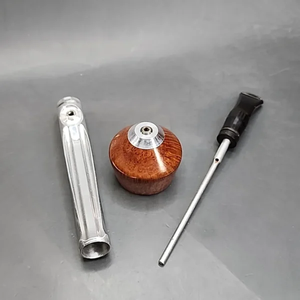 Kirsten T Metal and Briar Estate Pipe [SOLD OUT] - Image 11