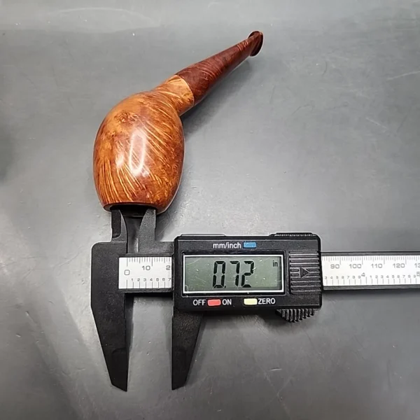 Bennie Joe All Briar Anse Nosewarmer Handmade Briar Pipe, New [SOLD OUT] - Image 11