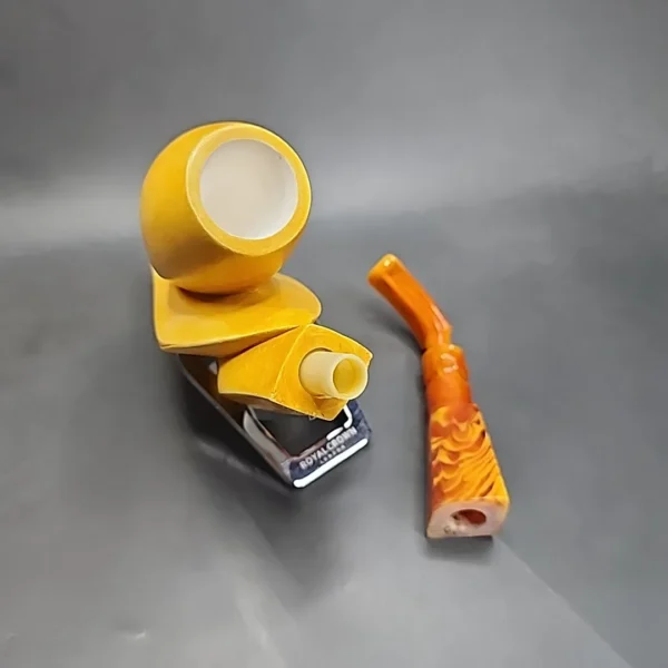 Jumbo Sadik Yanik Block Meerschaum Pipe [SOLD OUT] - Image 11