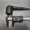 Charatans Make 4420 Sandblasted Straight Billiard Estate Briar Pipe - Image 11
