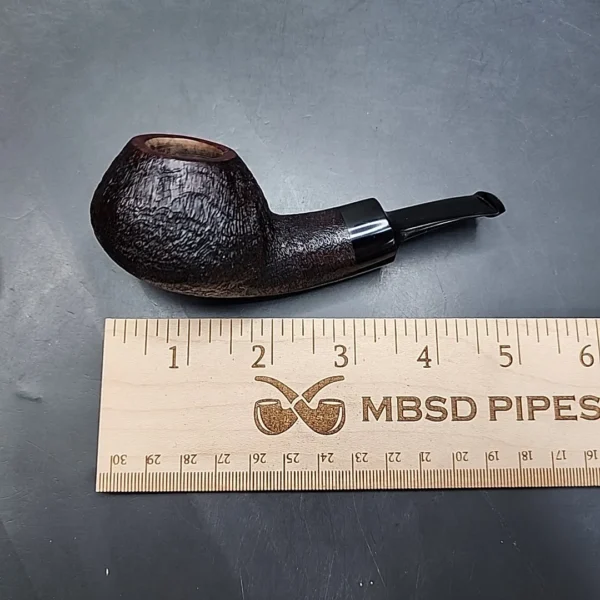Jared Coles 2022 Sandblasted Squat Tomato Handmade Estate Briar Pipe [SOLD OUT] - Image 11