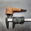 Castello Natural Vergin Rusticated Straight Pot Estate Briar Pipe [SOLD OUT] - Image 11