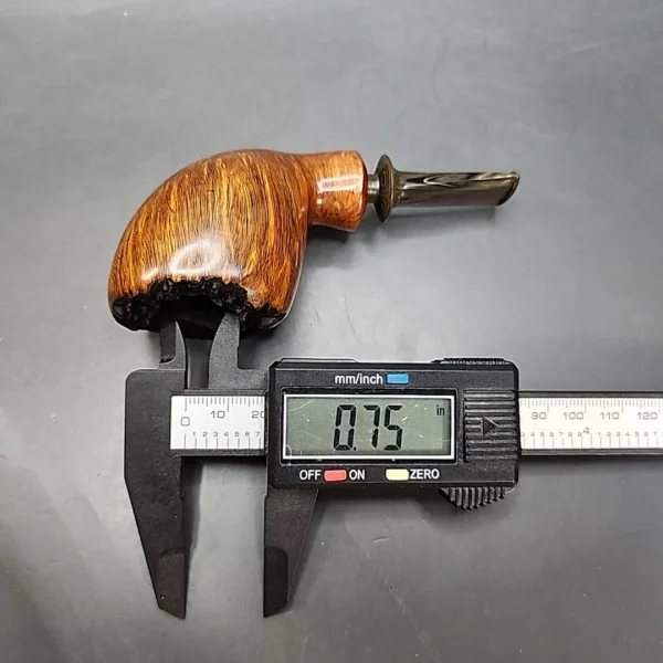 Bennie Joe Pipes Smooth Nosewarmer Handmade Briar Pipe, New - Image 11