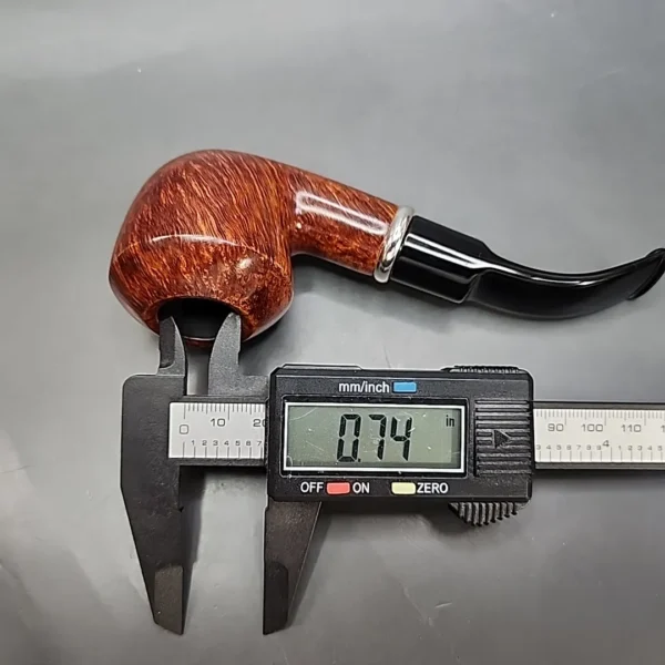 Viking Classic Smooth Bent Dublin Estate Briar Pipe, Unsmoked [SOLD OUT] - Image 11