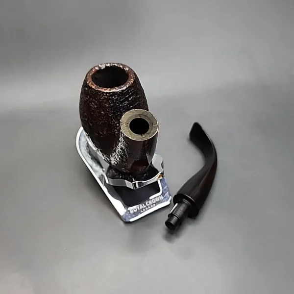 Astleys Full Bent Sandblasted Egg Estate Briar Pipe [SOLD OUT] - Image 11