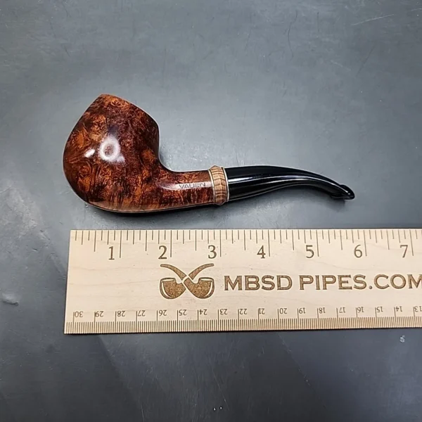 Vauen Kingwood 61 Smooth Bent Apple Estate Briar Pipe, Unsmoked, 9mm [SOLD OUT] - Image 11