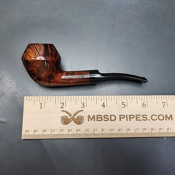 Orlik London Smooth Bent Rhodesian Estate Briar Pipe, Unsmoked [SOLD OUT] - Image 11