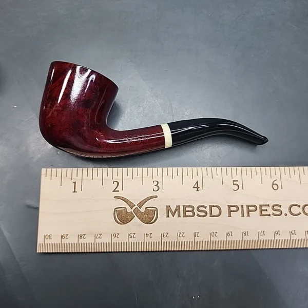 Chacom Artisan 413 Smooth Bent Dublin Estate Briar Pipe, Unsmoked [SOLD OUT] - Image 11