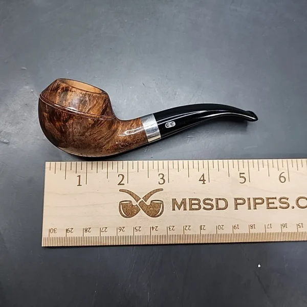 Chacom Golden Grain Smooth Bent Rhodesian Estate Briar Pipe, Unsmoked [SOLD OUT] - Image 11