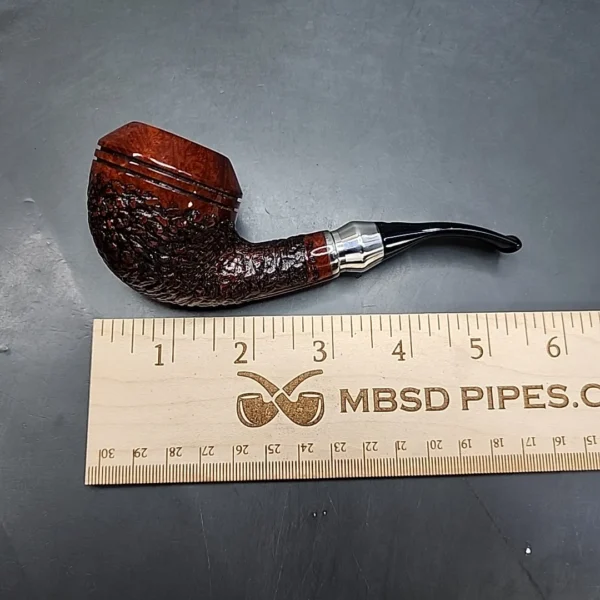 Vauen Select 302 Rusticated Bent Rhodesian Estate Briar Pipe, Unsmoked 9mm [SOLD OUT] - Image 11