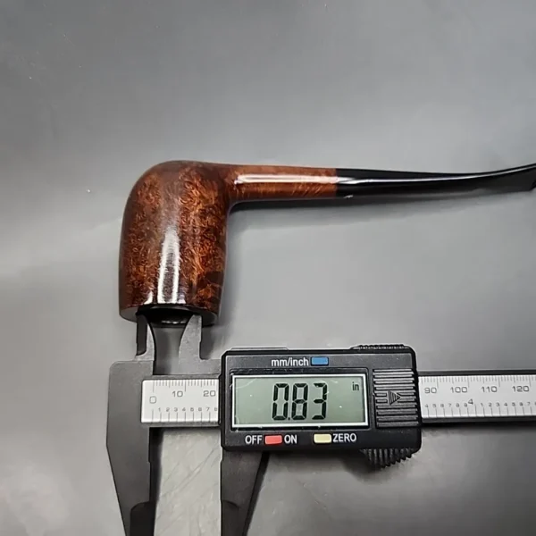 Astleys of London Smooth Bent Stacked Billiard Estate Briar Pipe - Image 11