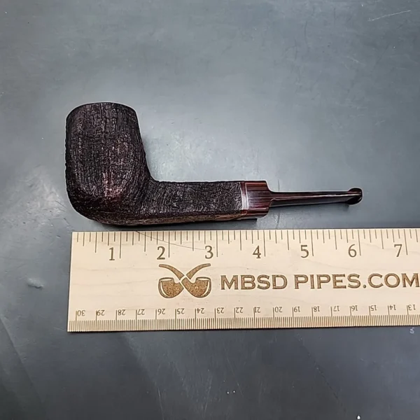 Jack Howell 2020 Sandblasted Panel Estate Briar Pipe [SOLD OUT] - Image 11
