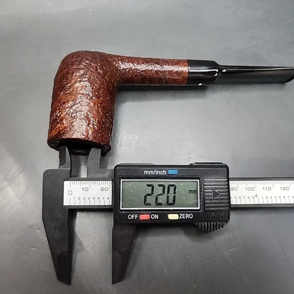Vauen Dr Perl Inter Style S, Sandblasted Stack Estate Briar Pipe, German Estates - Image 11