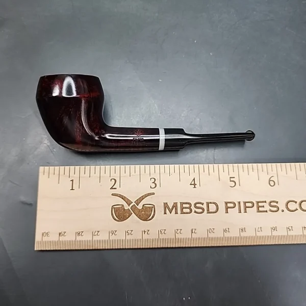 BBB Filter Deluxe 7263 Smooth Straight Rhodesian Estate Briar Pipe, Unsmoked [SOLD OUT] - Image 11