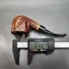 Custombilt Lookalike Rusticated Bent Pot Estate Briar Pipe - Image 11