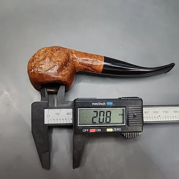 Custombilt Rusticated Prince Estate Briar Pipe - Image 11