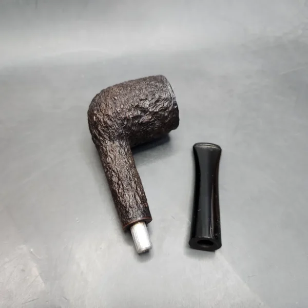 Kiko 86F Rusticated Meerschaum Lined Estate Briar Pipe [SOLD OUT] - Image 11