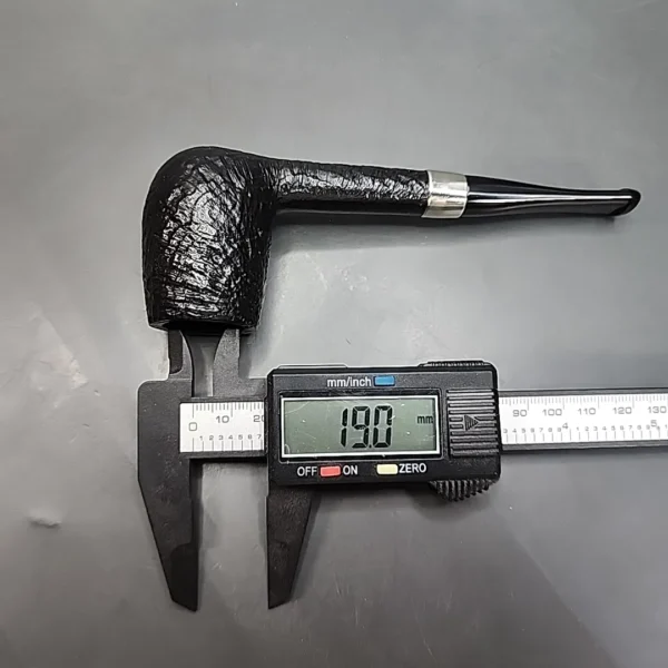 Rare Liverpool Shape Peterson Estate Sandblasted Briar Pipe, Irish Estates [SOLD OUT] - Image 11